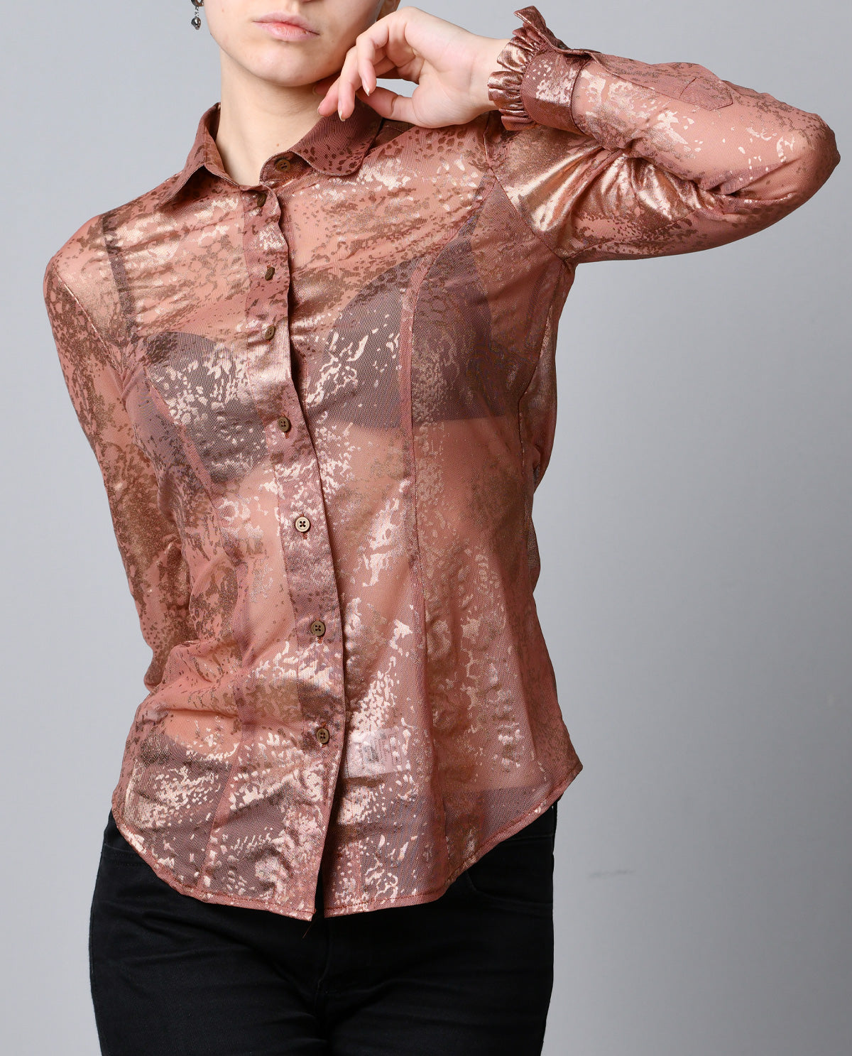 Rose Gold Women's Shirt