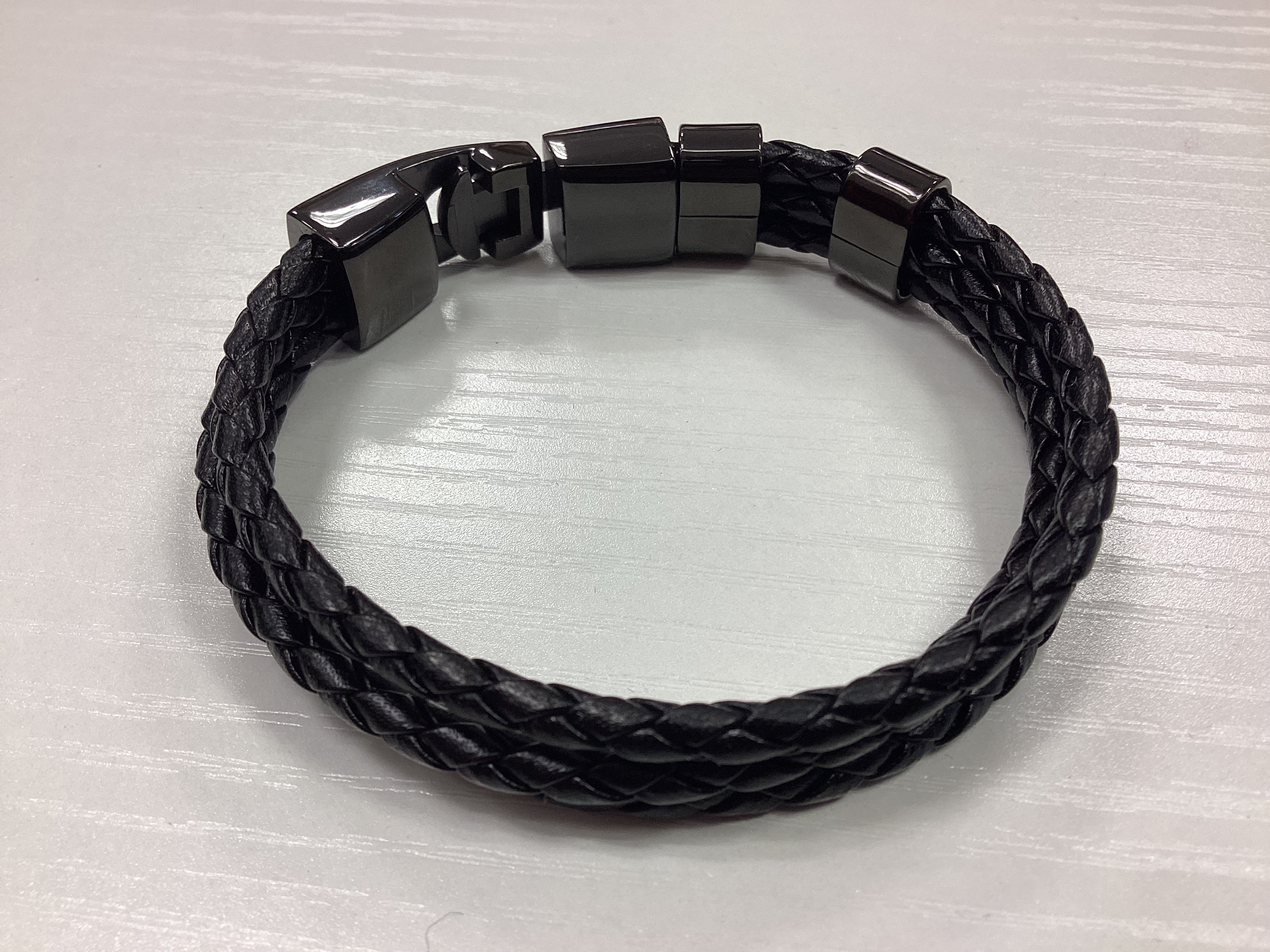 Triple Leather Bracelet