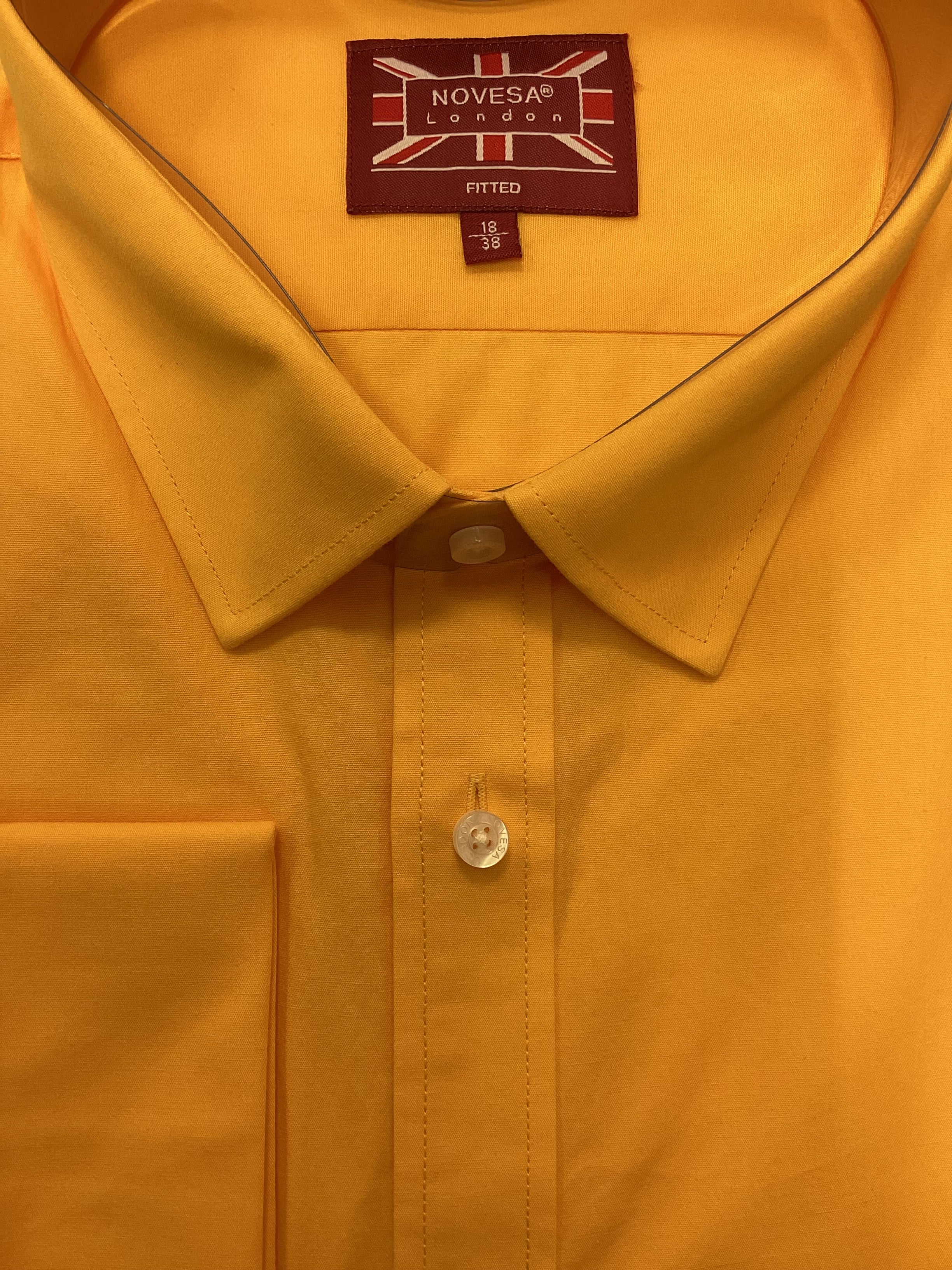 Gold Poplin Shirt