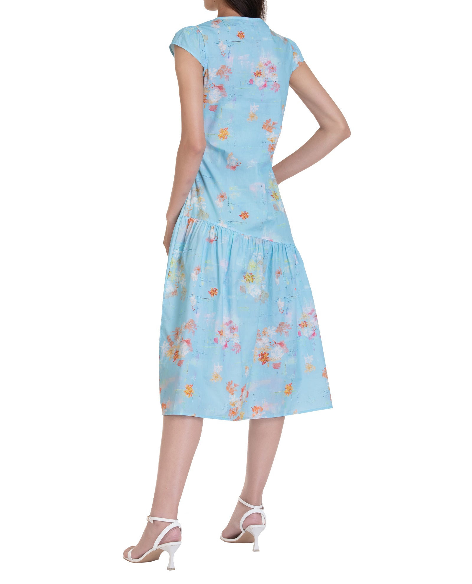 Light Blue Floral Dress