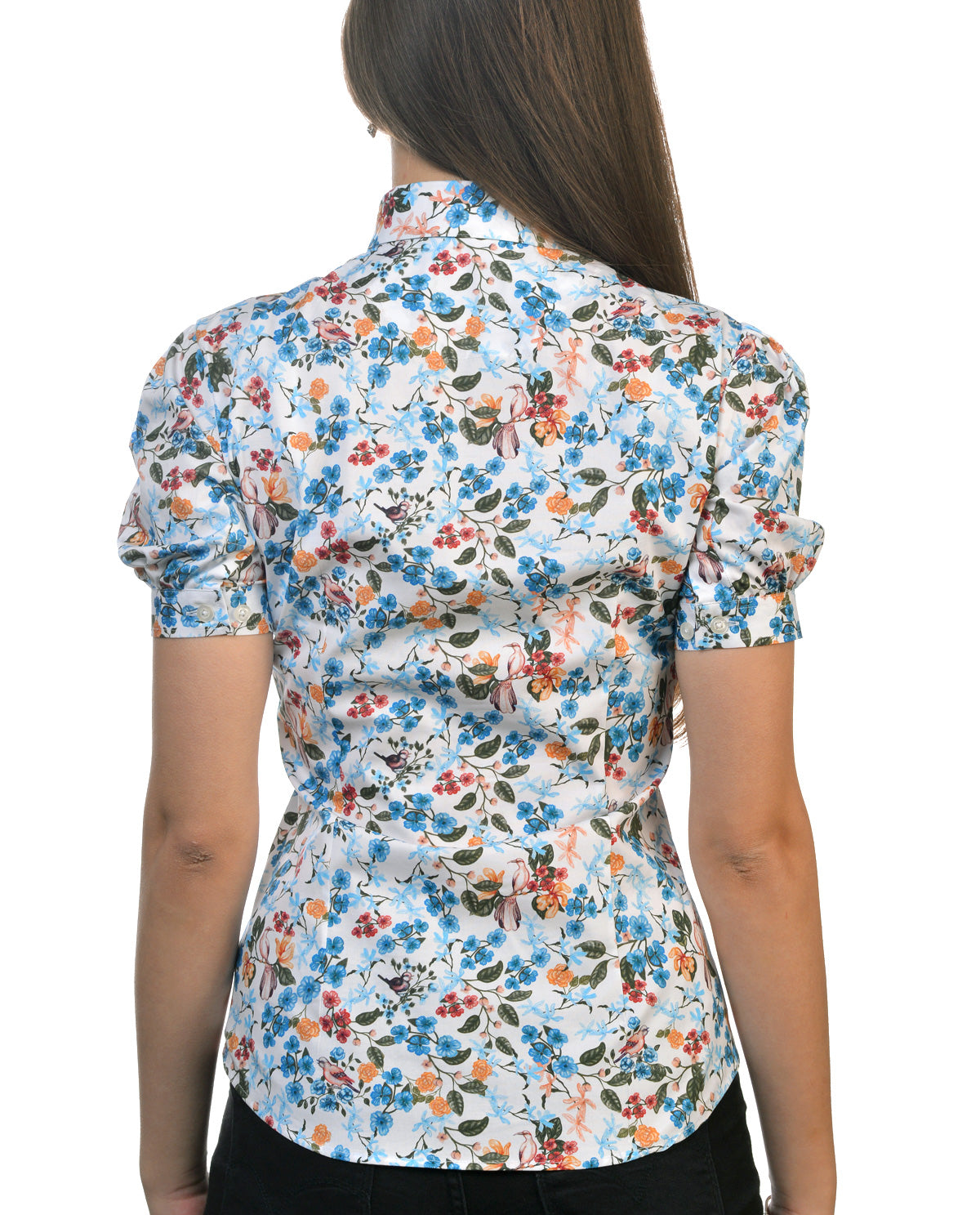 Floral Print Short Sleeve